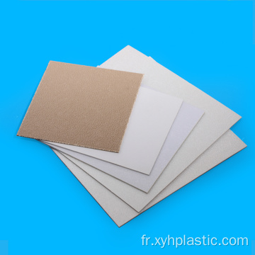 Feuille de plastique ABS de vente blanche de 1 mm